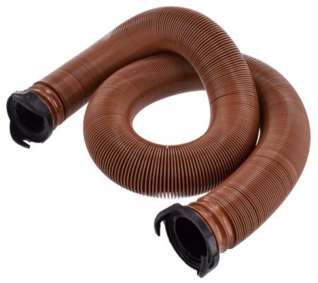 1 1/2" X 15’ Waste Hose With Adapters Both Ends