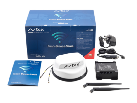 Avtex Mobile Internet Router/Antenna Kit 12V