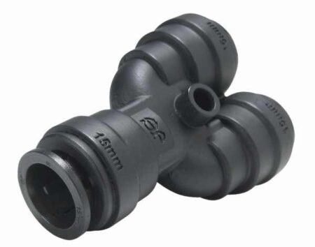 12mm Y Divider Water Pipe Connector JG