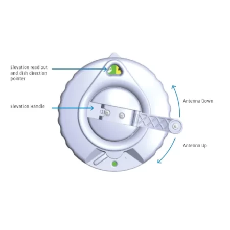 MaxView Manual Windup Satellite Dish - Image 3