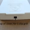 Truma Water Heater Part - Ultrastore/B14 Cowl Grill Cover (1 Lug Top) - Image 4